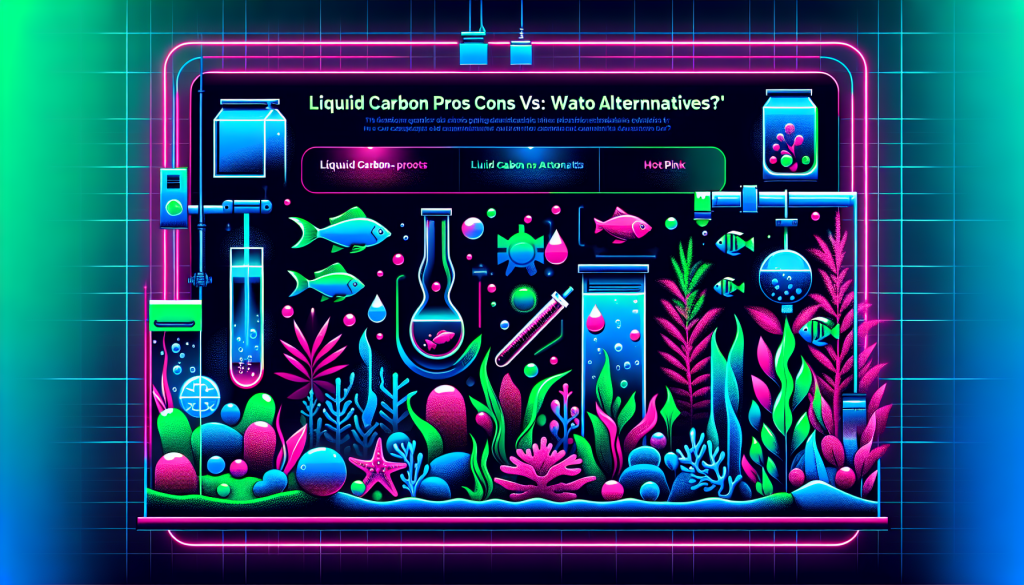 Modern flat design aquascaping illustration for undefined