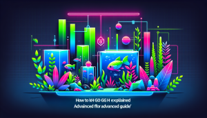 Modern flat design aquascaping illustration for undefined
