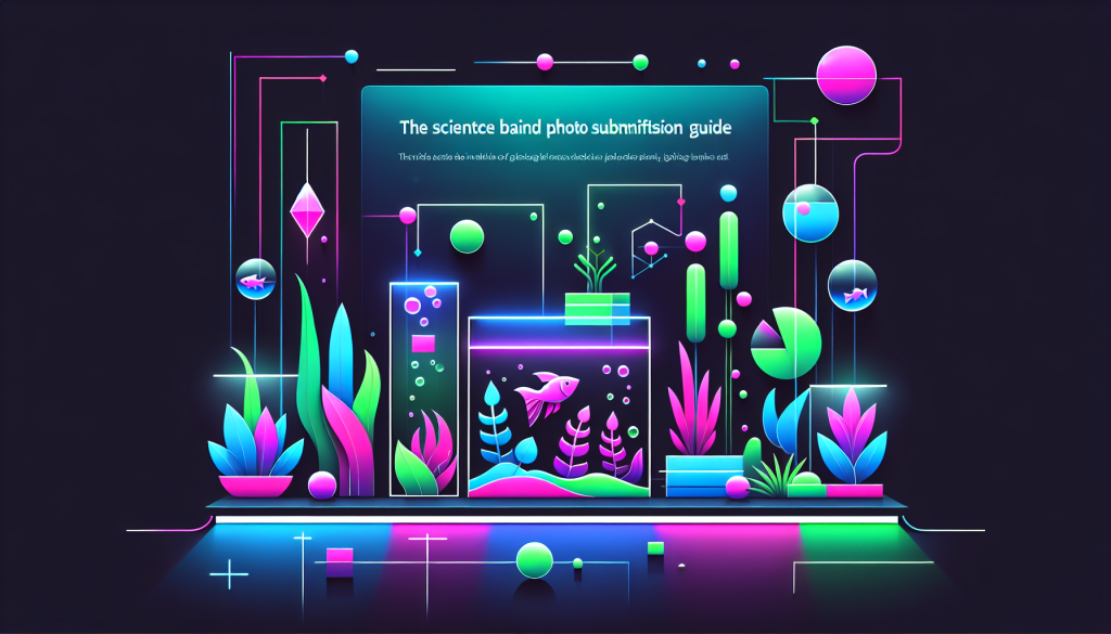 Modern flat design aquascaping illustration for undefined