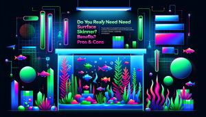 Modern flat design aquascaping illustration for undefined