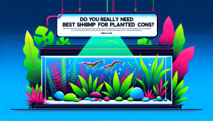 Modern flat design aquascaping illustration for undefined