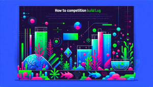 Modern flat design aquascaping illustration for undefined