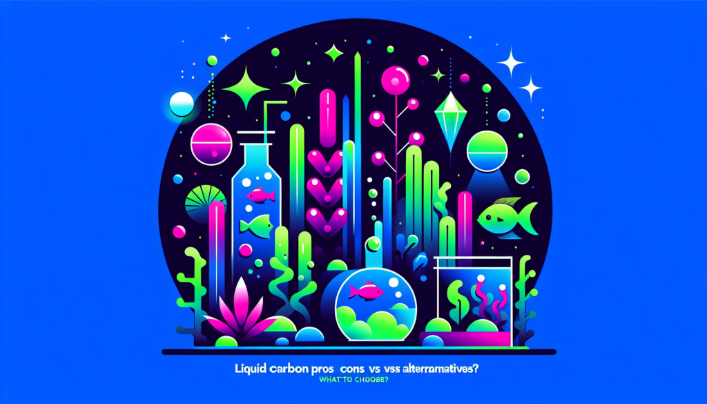 Modern flat design aquascaping illustration for undefined