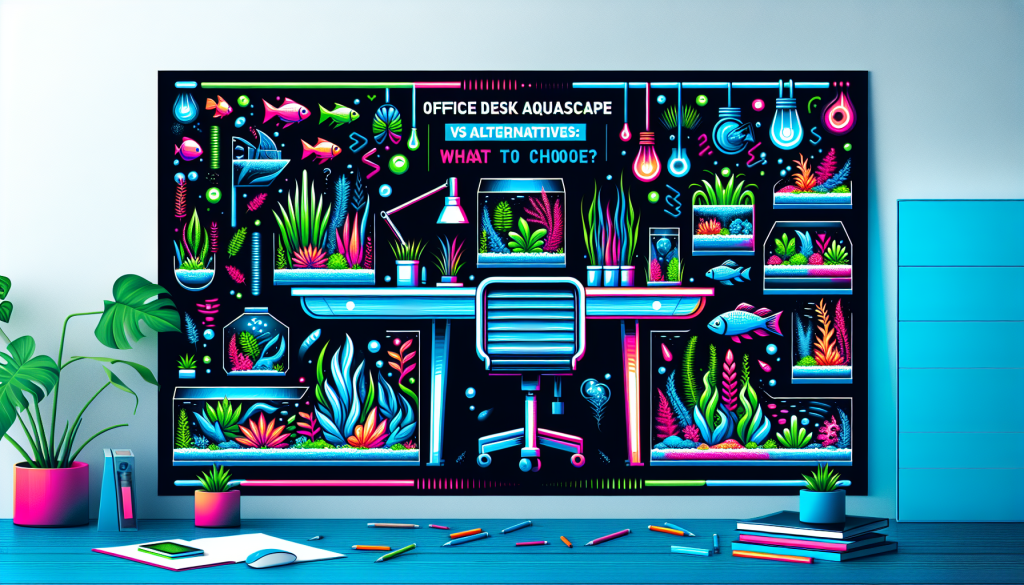 Modern flat design aquascaping illustration for undefined