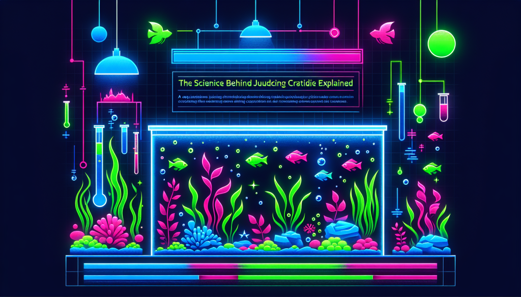 Modern flat design aquascaping illustration for undefined