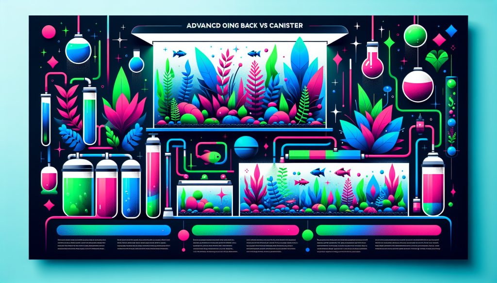 Modern flat design aquascaping illustration for undefined