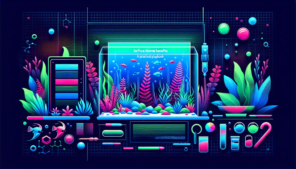 Modern flat design aquascaping illustration for undefined