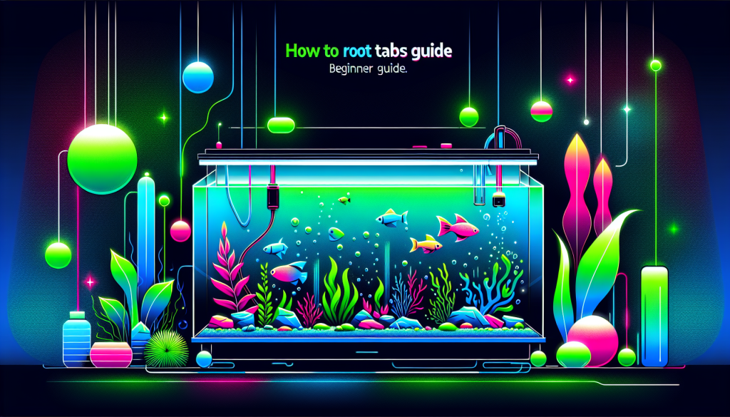 Modern flat design aquascaping illustration for undefined