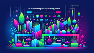Modern flat design aquascaping illustration for undefined