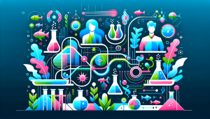 Modern flat design aquascaping illustration for undefined