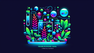 Modern flat design aquascaping illustration for undefined