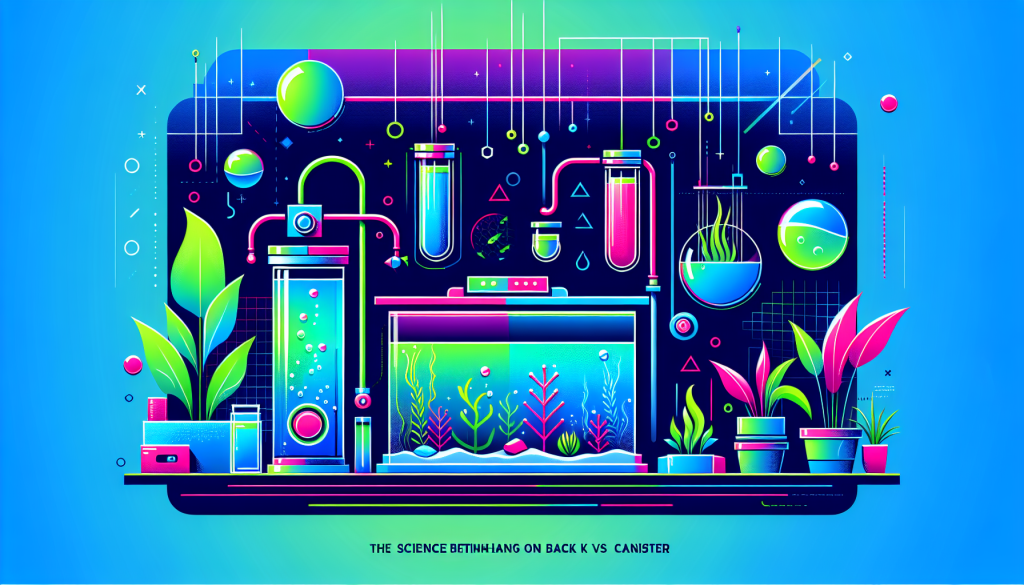 Modern flat design aquascaping illustration for undefined