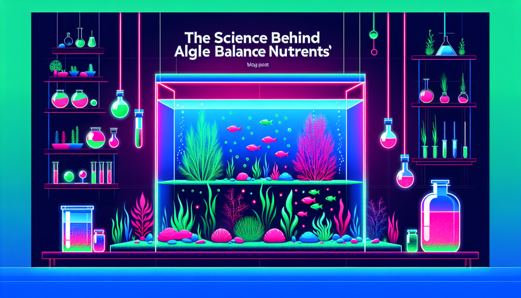Modern flat design aquascaping illustration for undefined