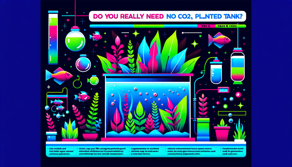 Modern flat design aquascaping illustration for undefined