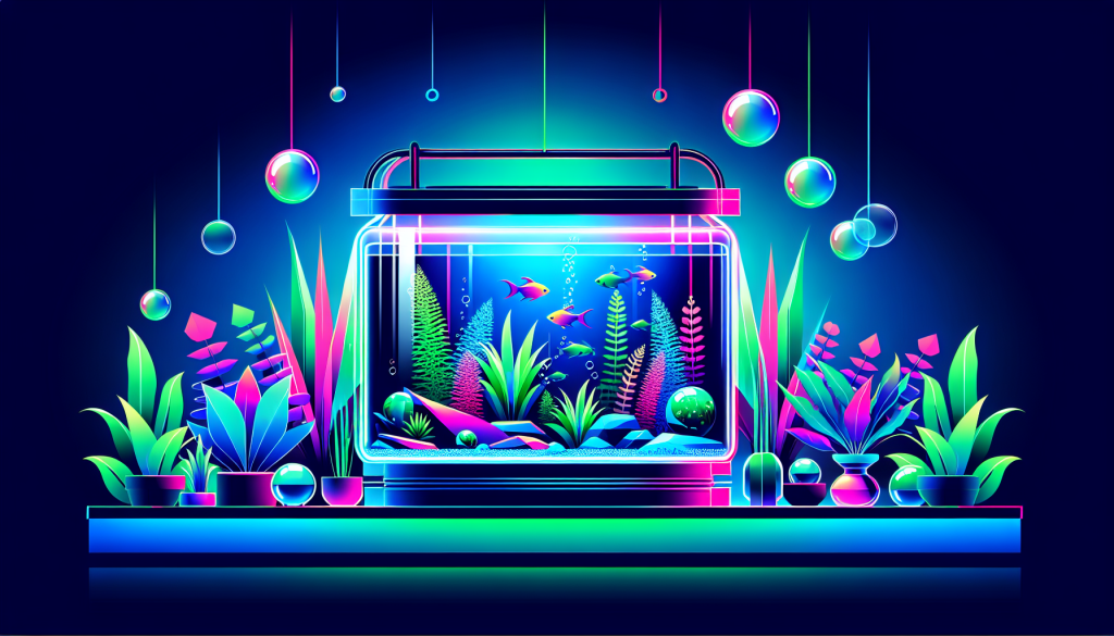 Modern flat design aquascaping illustration for undefined