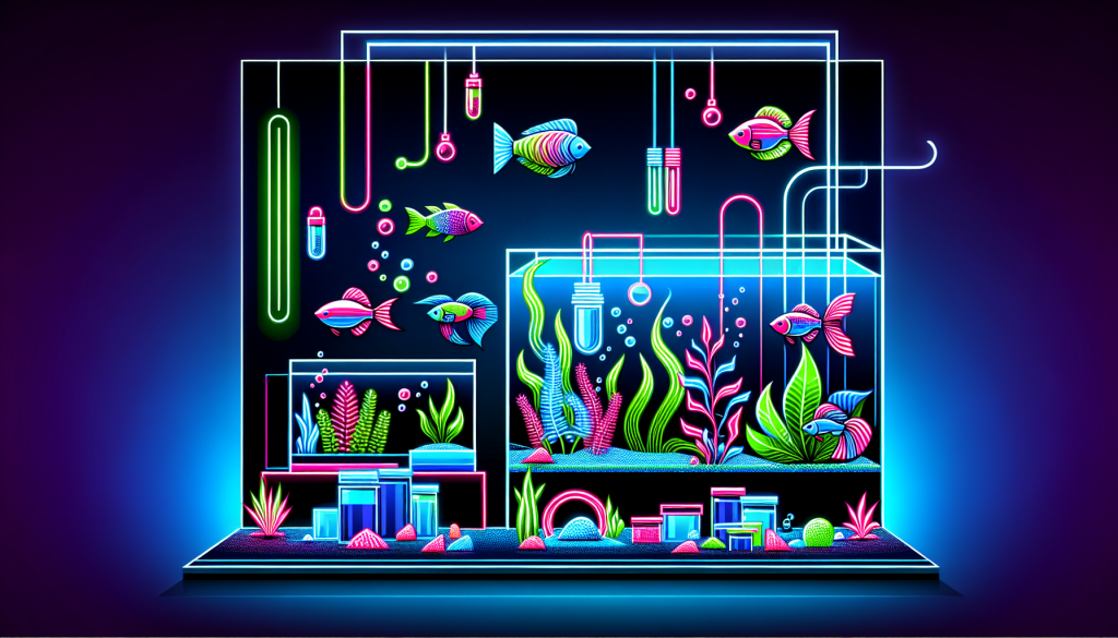 Modern flat design aquascaping illustration for undefined