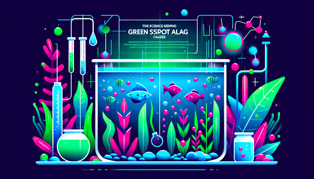 Modern flat design aquascaping illustration for undefined