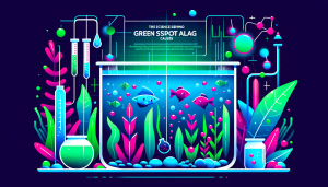 Modern flat design aquascaping illustration for undefined
