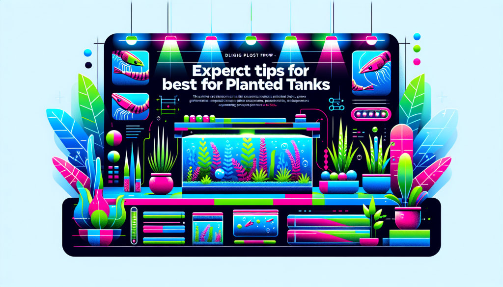 Modern flat design aquascaping illustration for undefined