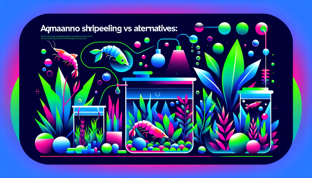 Modern flat design aquascaping illustration for undefined