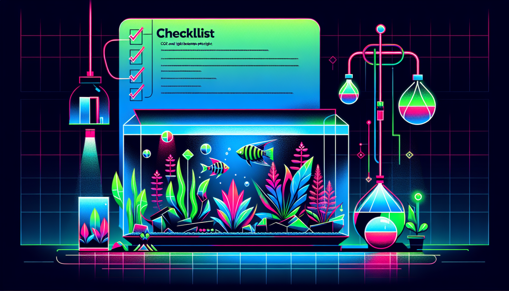 Modern flat design aquascaping illustration for undefined