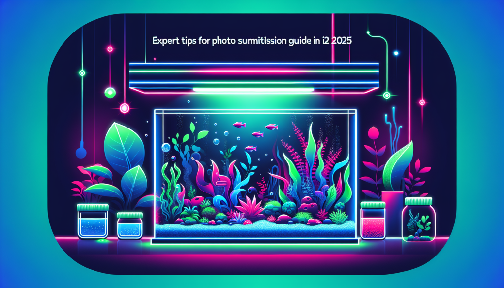 Modern flat design aquascaping illustration for undefined