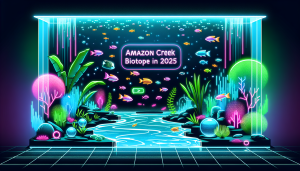 Modern flat design aquascaping illustration for undefined