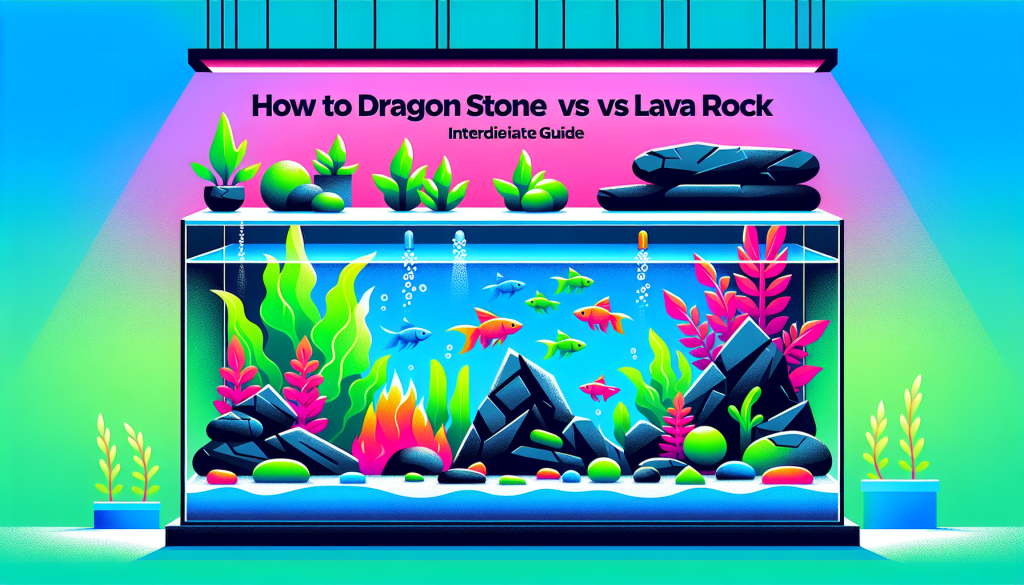 Modern flat design aquascaping illustration for undefined
