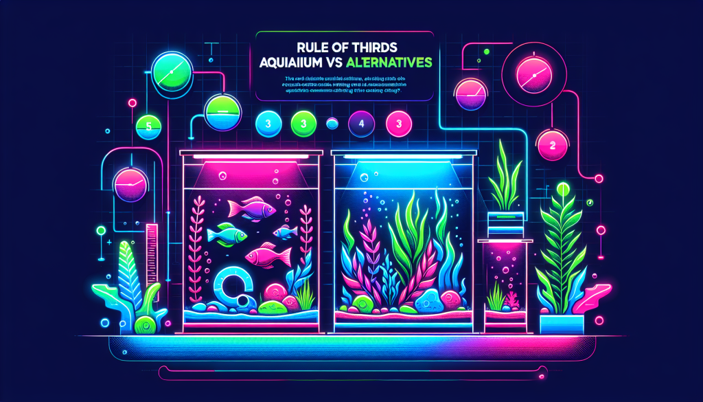 Modern flat design aquascaping illustration for undefined