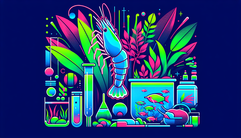 Modern flat design aquascaping illustration for undefined