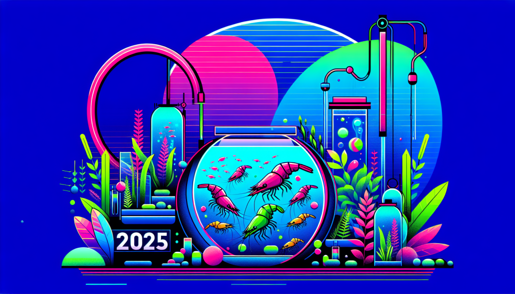 Modern flat design aquascaping illustration for undefined