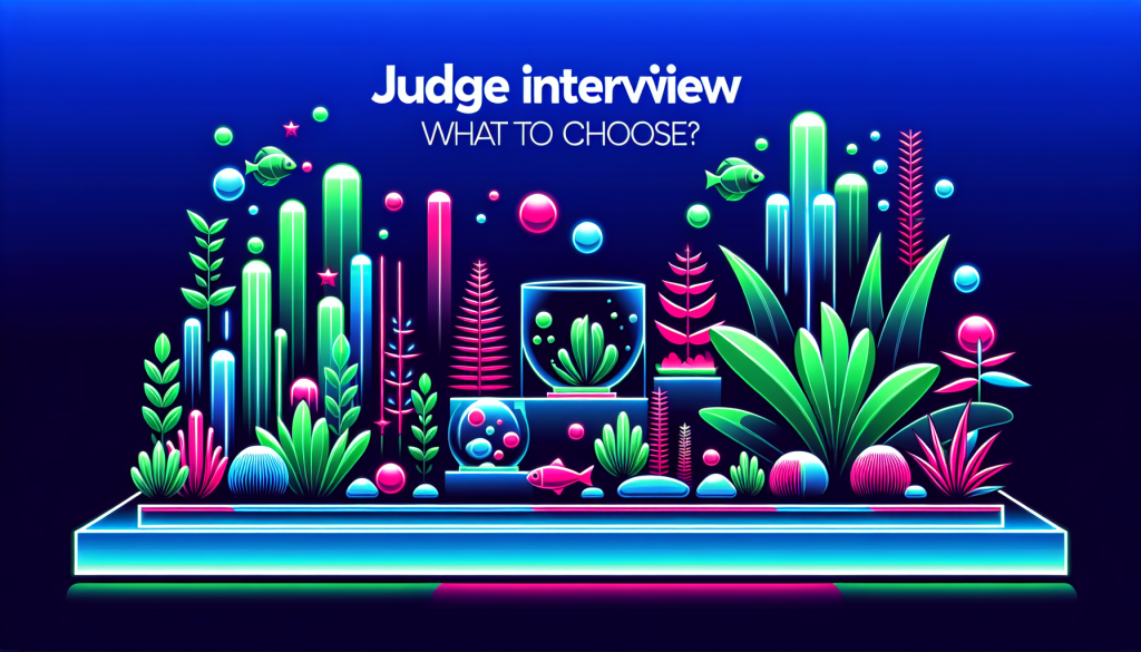 Modern flat design aquascaping illustration for undefined