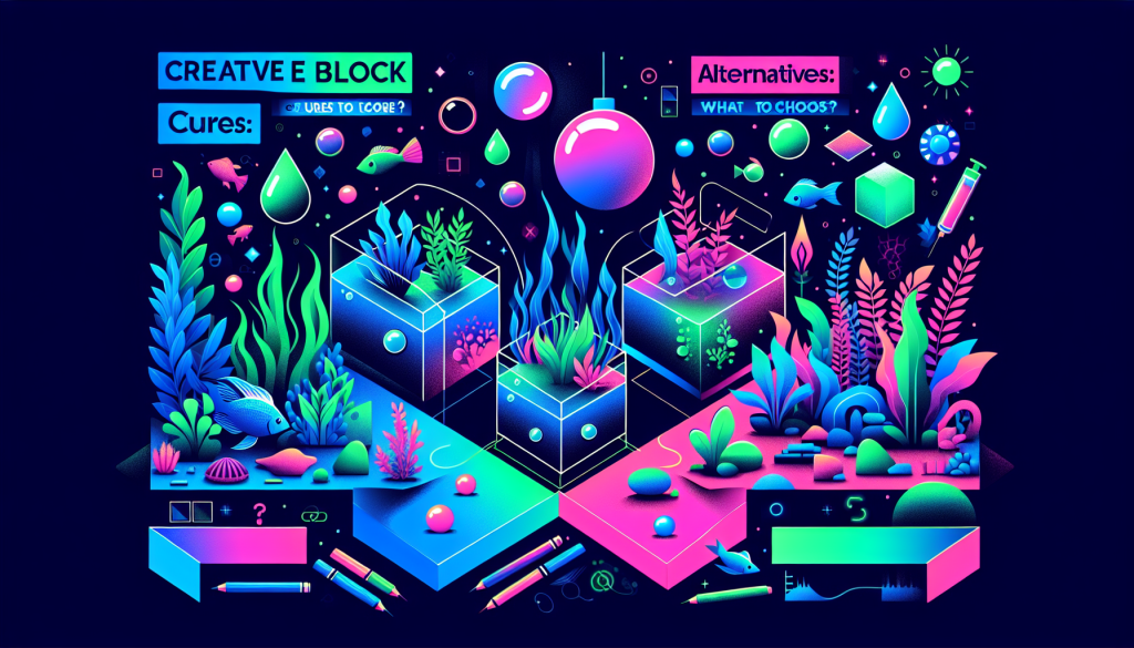 Modern flat design aquascaping illustration for undefined