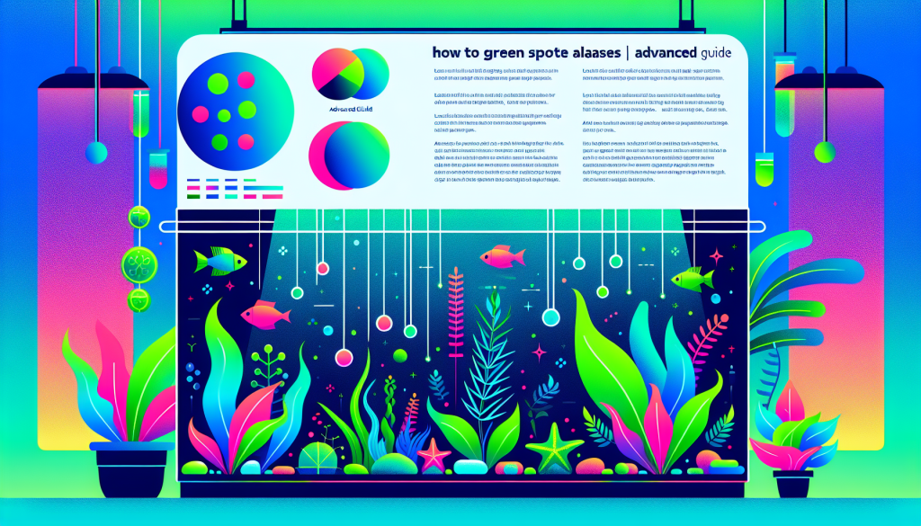 Modern flat design aquascaping illustration for undefined