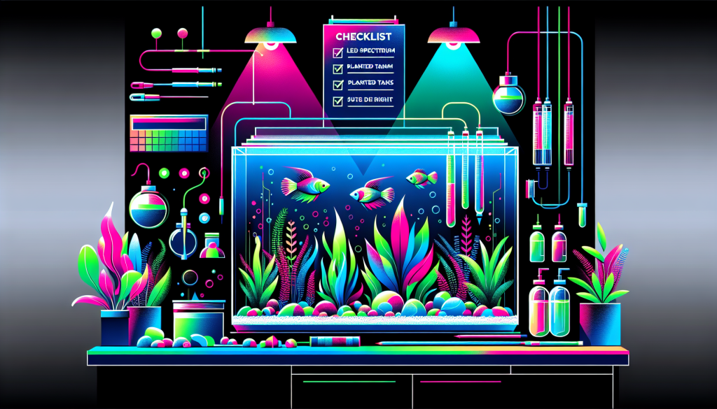 Modern flat design aquascaping illustration for undefined