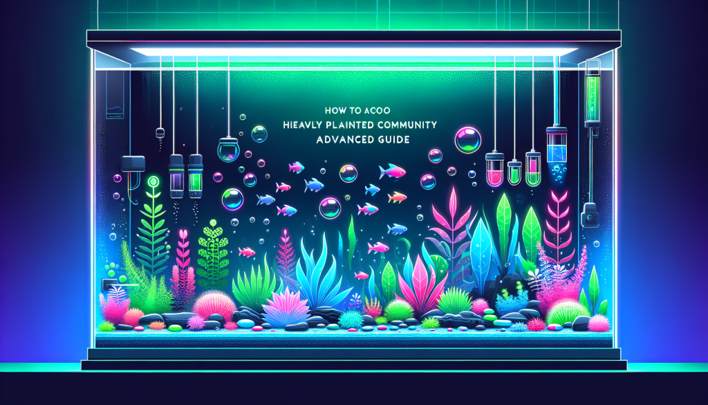 Modern flat design aquascaping illustration for undefined