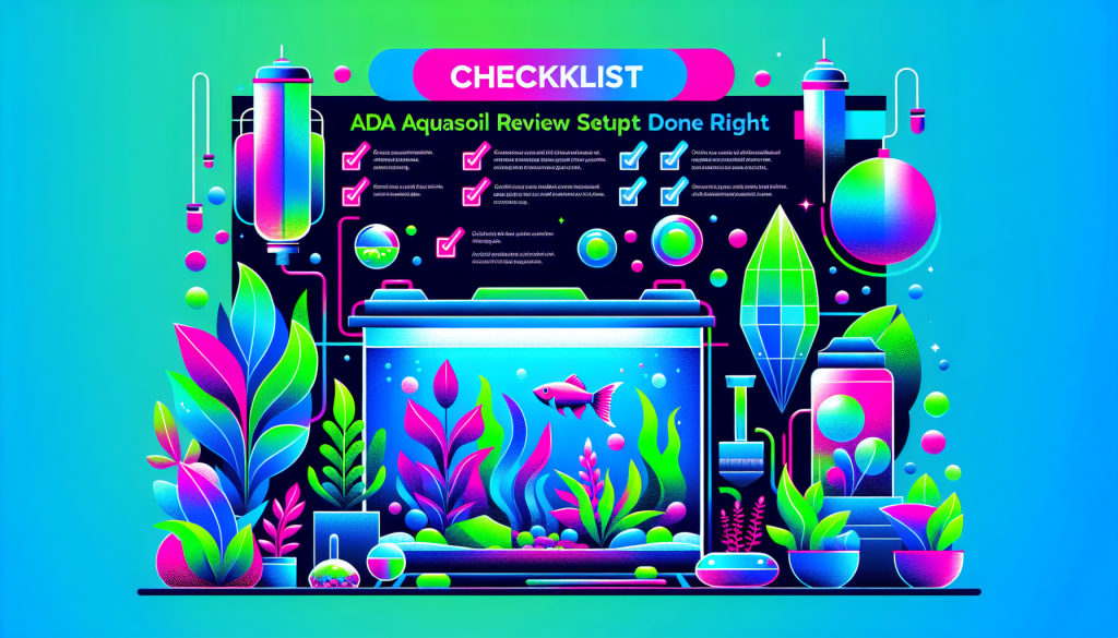 Modern flat design aquascaping illustration for undefined