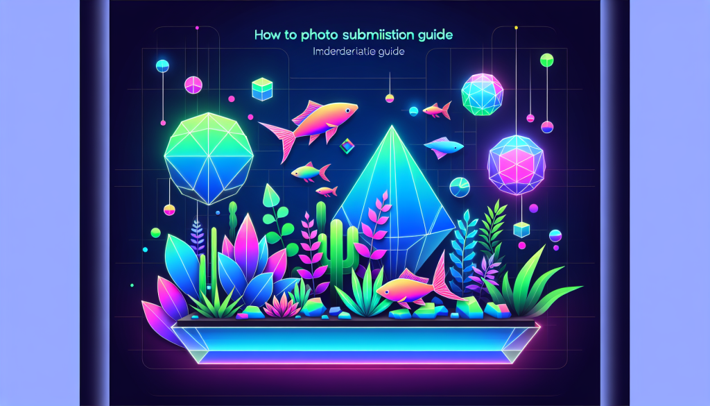 Modern flat design aquascaping illustration for undefined