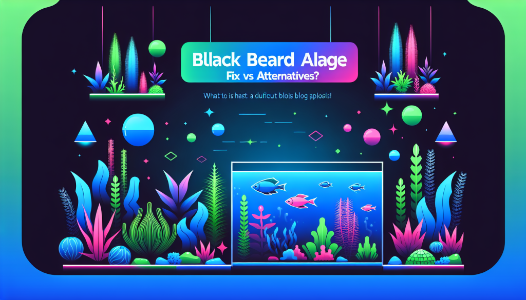 Modern flat design aquascaping illustration for undefined
