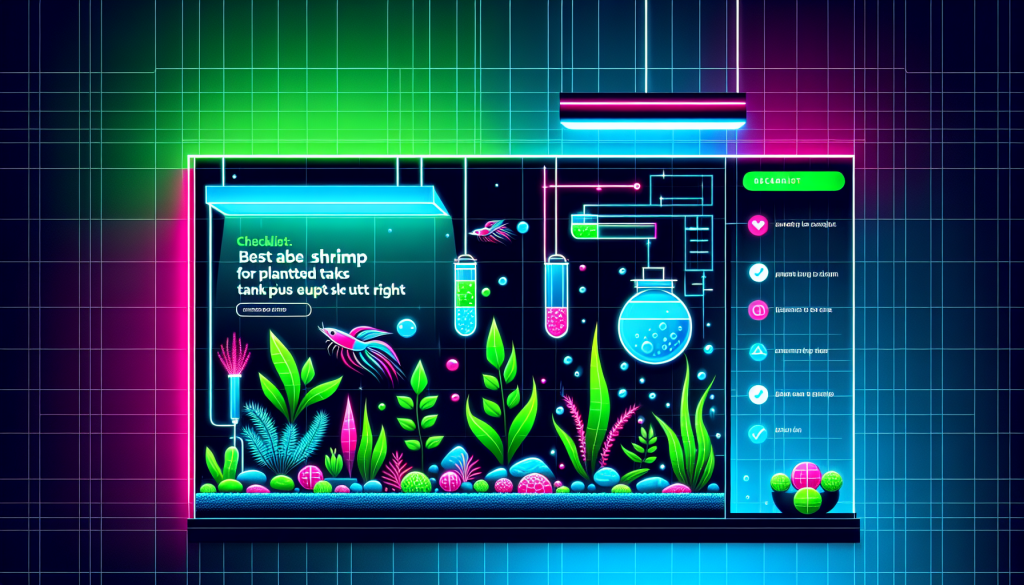 Modern flat design aquascaping illustration for undefined